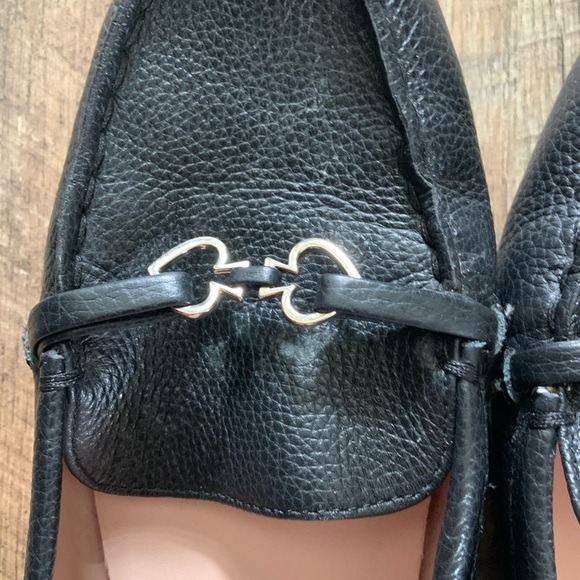 Kate Spade Black Leather Loafers - Picture 4 of 6